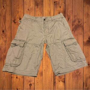 Fat Face Y2K Vintage Shorts JNCO Cargo Worker Hawaiian Floral Jorts Gorpcore